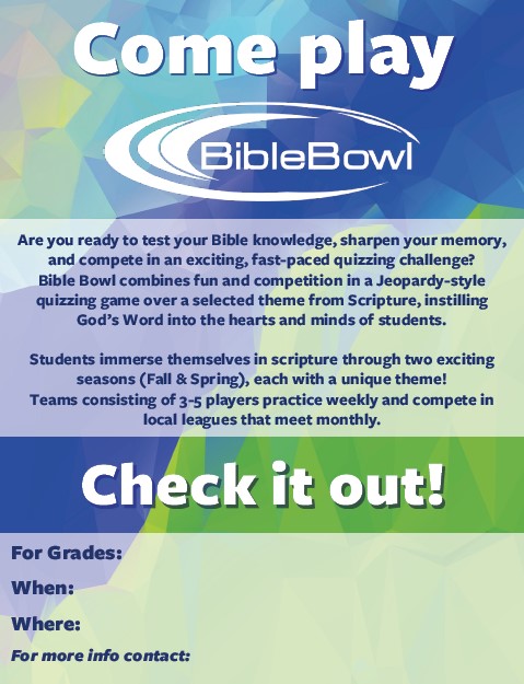 Full-color flyer preview